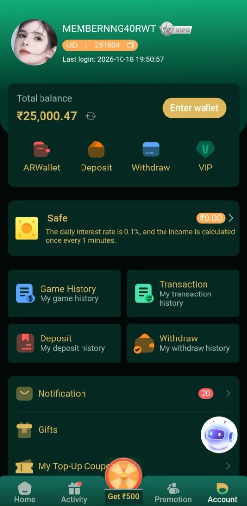DMFirst Wallet and Payout Dashboard